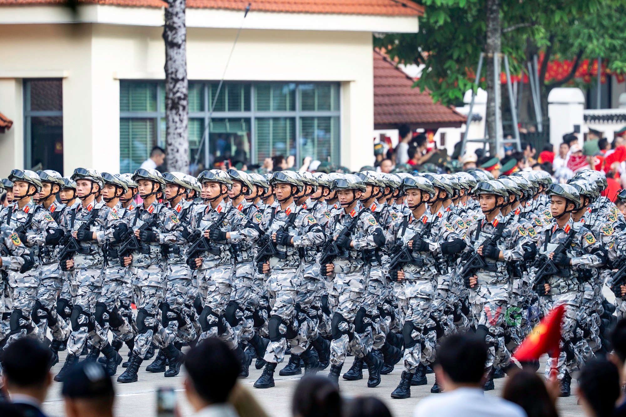 Chùm ảnh: Các khối diễu binh của Quân đội nhân dân Việt Nam tại A80- Ảnh 23.