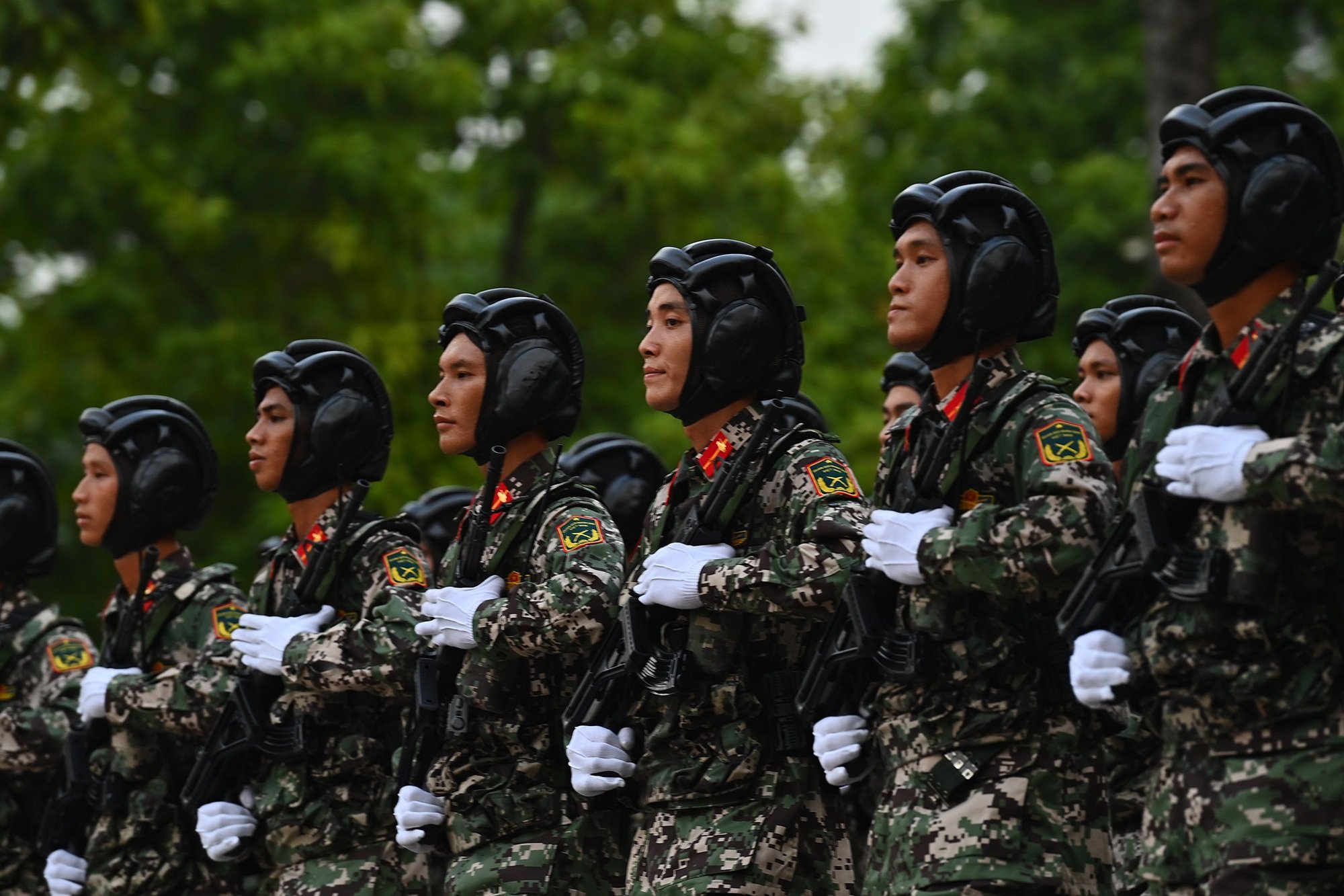 Chùm ảnh: Các khối diễu binh của Quân đội nhân dân Việt Nam tại A80- Ảnh 29.
