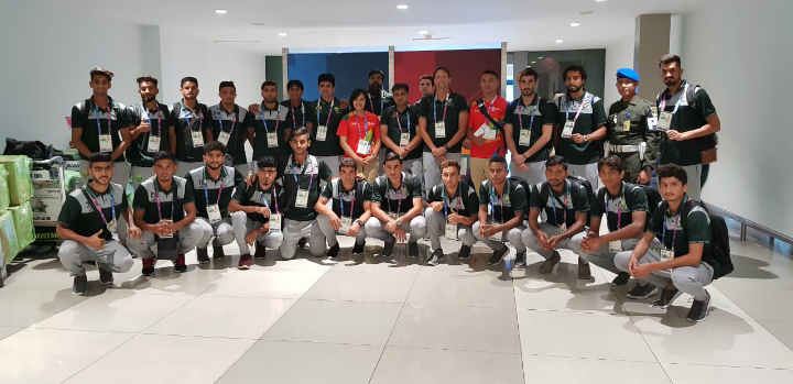 Olympic Pakistan, đối thủ của Olympic Việt Nam trong trận đấu chiều ngày 14/8/2018