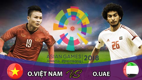 Olympic Việt Nam đối đầu với Olympic UAE, trận chiến không khoan nhượng