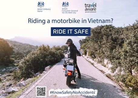 Lãnh sự Anh tại Việt Nam phát động chiến dịch “Hiểu biết an toàn giao thông sẽ không còn tai nạn”