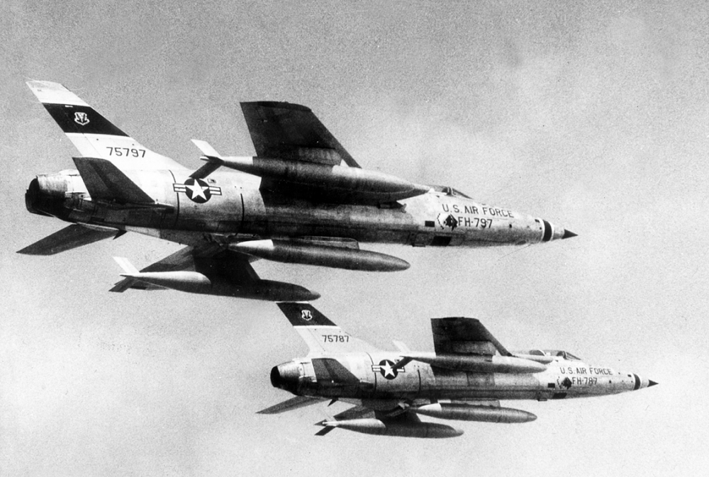 F-105 Thunderchief từng tham chiến trong chiến tranh Việt Nam. (Ảnh: Getty)