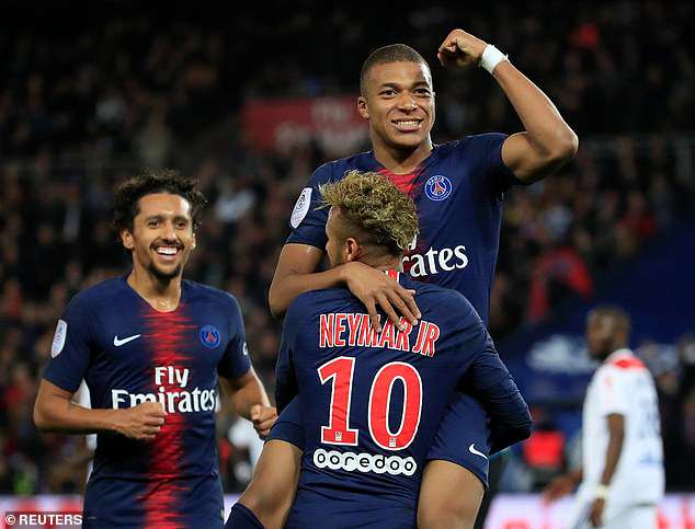 Paris Saint Germain đang sở hữu 9 trận toàn thắng ở Ligue 1 2018/19