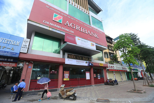 Một chi nhánh Agribank tại Hà Nội. Ảnh: Internet