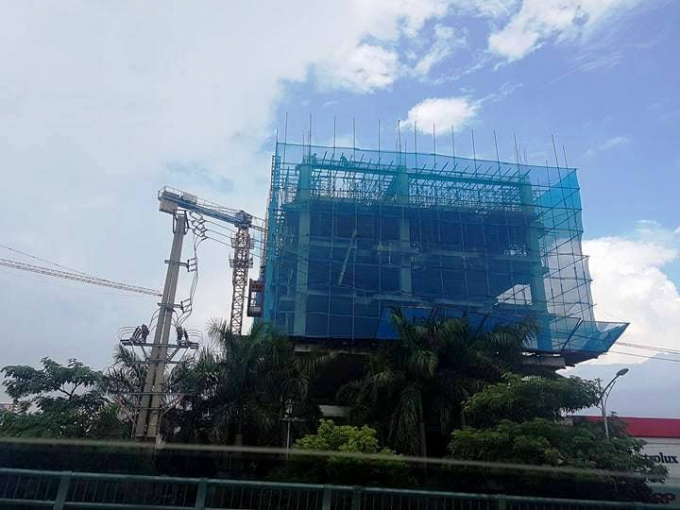 Dự án Trung tâm thương mại và Dịch vụ khách sạn” của Công ty cổ phần Trung Tín cấp phép xây dựng khi chưa được phê duyệt ĐTM.