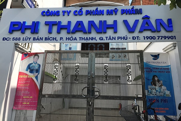 Cơ sở sản xuất mỹ phẩm Phi Thanh Vân (Ảnh internet)