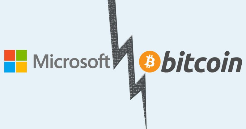 Bitcoin bị Microsoft cấm thanh toán vì bất ổn.