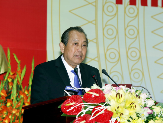 Phó Thủ tướng Thường trực Trương Hòa Bình yêu cầu Bộ Nội vụ tăng cường thanh tra công tác bổ nhiệm cán bộ Ảnh: TTXVN