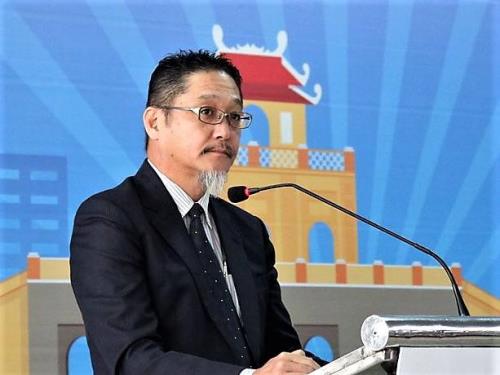 Ông Toru Kinoshita, Tổng Giám đốc Công ty Ô tô Toyota Việt Nam: Triển vọng thị trường tăng trưởng mạnh mẽ. Ảnh: Văn Xuyên/BNEWS/TTXVN