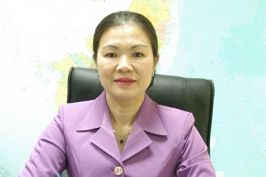 Bà Trương Thị Ngọc Ánh - Phó chủ tịch UB TƯ Mặt trận Tổ quốc Việt Nam.