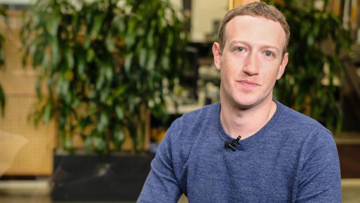  Nhà sáng lập Facebook Mark Zuckerberg trả lời phỏng vấn CNN ngày 21/3 - Ảnh: CNN. 