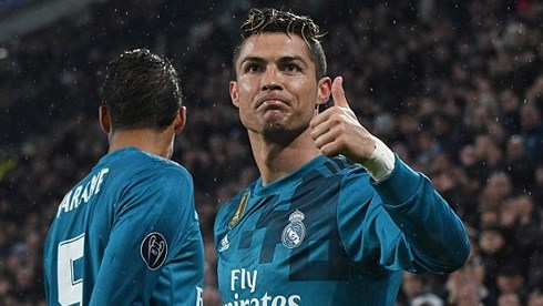 Ronaldo ghi bàn mở tỉ số cho Real từ rất sớm (Ảnh: Getty).