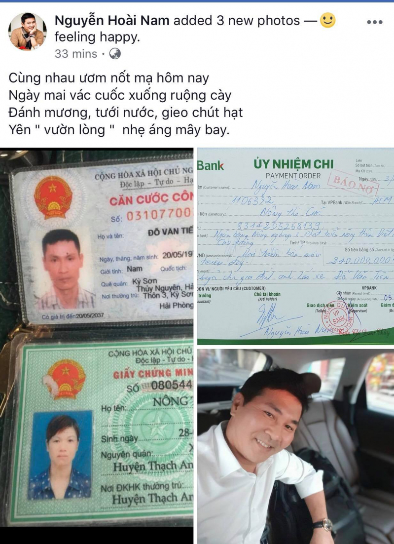 Chia sẻ của doanh nhân Nguyễn Hoài Nam sau khi thực hiện 