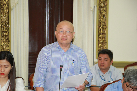 Ông Nguyễn Tăng Cường, Tổng giám đốc Tập đoàn Quang Trung cho biết vẫn giữ nguyên cam kết hết ngập mới lấy tiền