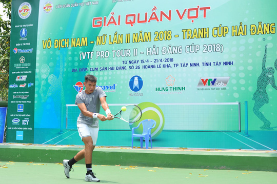 Tay vợt số 1 Việt Nam Lý Hoàng Nam