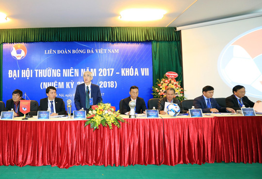 VFF khóa mới cần là nơi tập hợp của những người có tâm, có tài và có khả năng kêu gọi sự chung sức vì bóng đá Việt Ảnh: Hải Anh