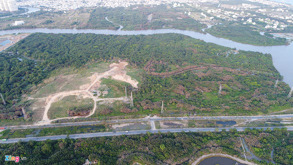 Hàng tồn kho của Quốc Cường Gia Lai vẫn giữ ở mức hơn 6431 tỷ đồngchủ yếu ở dự án khu dân cư Phước Kiển (Nhà Bè) chiếm hơn 5.105 tỷ đồng (Ảnh: Zing)