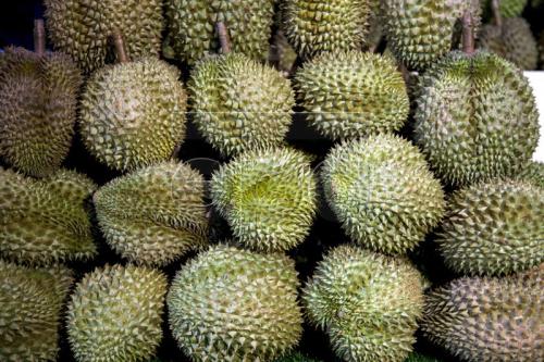 Indonesia an hành lệnh cấm nhập khẩu một số mặt hàng nông sản tươi của Thái Lan, trong đó có sầu riêng. Ảnh: EPA