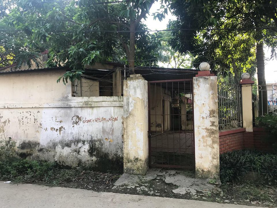 Ngôi nhà cũ của chị Lê Thị L., nơi xảy ra sự việc - Ảnh: Kiến Trần