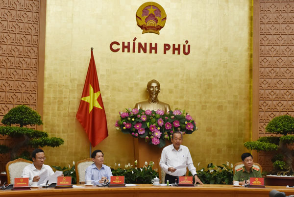 Phó Thủ tướng Thường trực Chính phủ, Chủ tịch Ủy ban ATGT Quốc gia Trương Hòa Bình kết luận Hội nghị