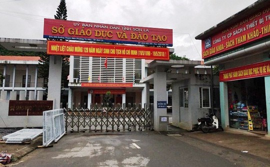Trụ sở Sở GD-ĐT tỉnh Sơn La - Ảnh: Nguyễn Hưởng