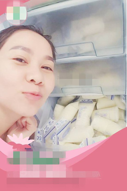 Hình ảnh Thu Minh bị ghép quảng cáo cho sản phẩm thuốc lợi sữa
