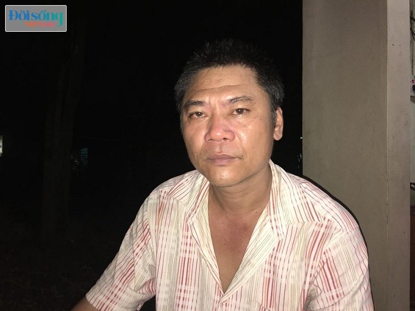 Ông Nguyễn Văn Tình chia sẻ với PV về chuyến đi đón người anh trai 