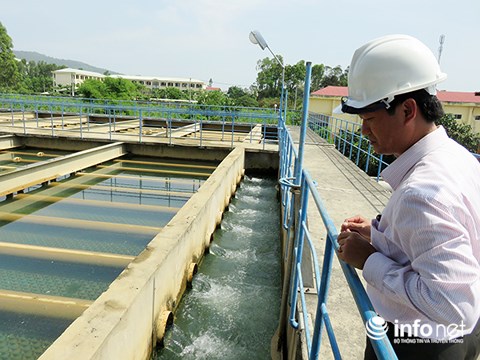 Nhà máy nước Cầu Đỏ bị cúp điện thì toàn TP Đà Nẵng bị cúp nước! (Ảnh: HC)