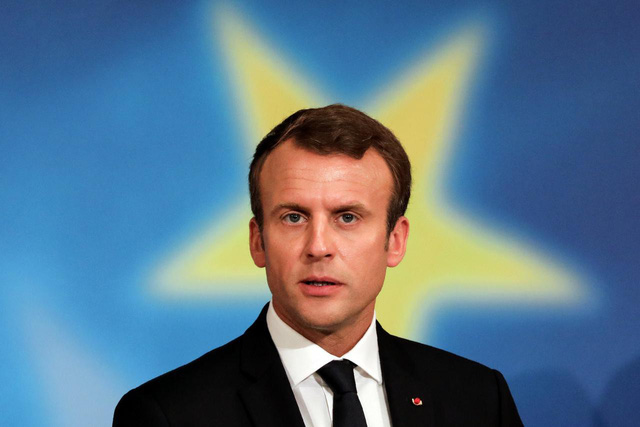 Tổng thống Pháp Emmanuel Macron (Ảnh: Reuters)
