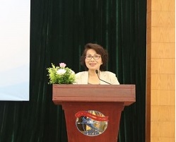 Chỉ tịch Hiệp hội Thực phẩm minh bạch Nguyễn Thị Hồng Minh