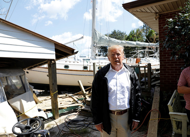 Tổng thống Mỹ đã dành lời khen cho những nỗ lực của lực lượng cứu hộ trong việc ứng phó với bão Florence, mô tả công việc của họ là “phi thường”.