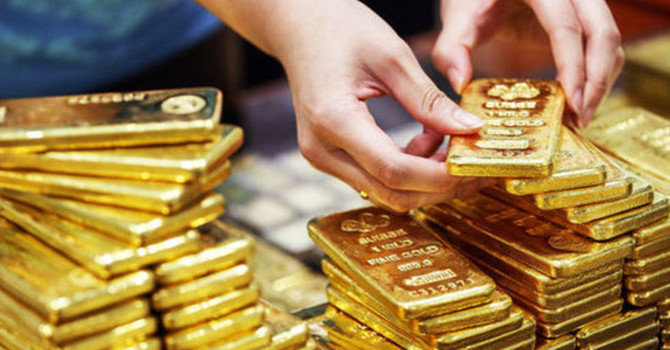 Giá vàng trong nước sáng nay có thể tăng nhanh nhờ hiệu ứng thế giới? Ảnh minh hoạ