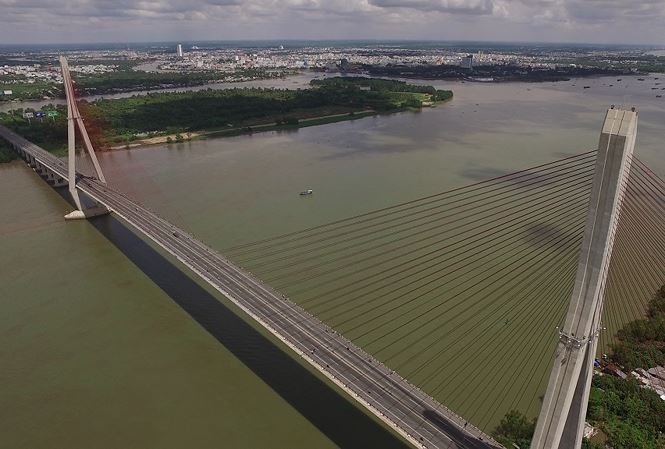 Cầu Cần Thơ góp phần to lớn vào sự phát triển kinh tế-xã hội của khu vực đồng bằng sông Cửu Long. Ảnh: Báo Giao thông.
