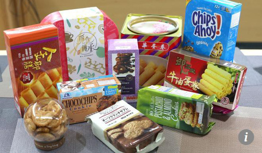 Hàng chục loại bánh đã được kiểm tra trong quá trình điều tra của Hội đồng Tiêu dùng Hồng Kông. Ảnh: SCMP