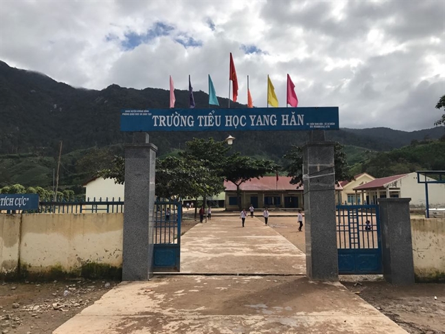 Trường tiểu học Yang Hăn - nơi bà Sơn làm hiệu trưởng