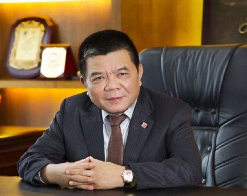 Ông Trần Bắc Hà, cựu chủ tịch HĐQT BIDV, người vừa mới xộ khám. Ảnh tư liệu    