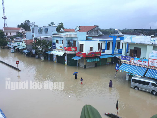 Ngã tư Quán Gò - Thăng Bình. Ảnh: Thảo Nguyên