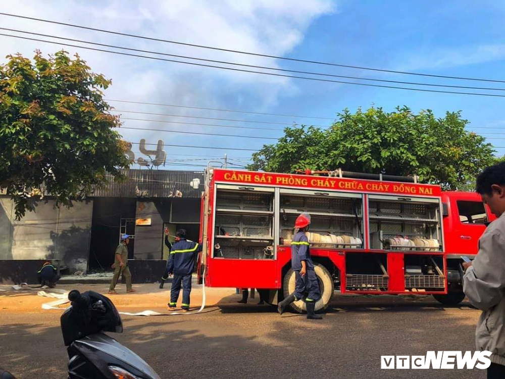  Hiện trường vụ cháy. (Ảnh: CTV)    