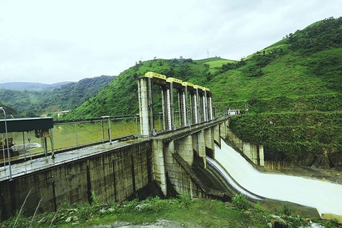 Nhà máy thủy điện Bắc Mê. Ảnh: Vietracimex.  