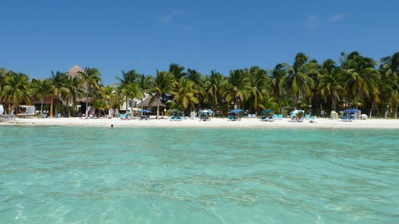 Playa Norte, Bán đảo Yucatán, Mexico    