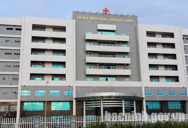 Bệnh viện Sản Nhi Bắc Ninh nơi xảy ra vụ việc. Ảnh: bacninh.gov.vn