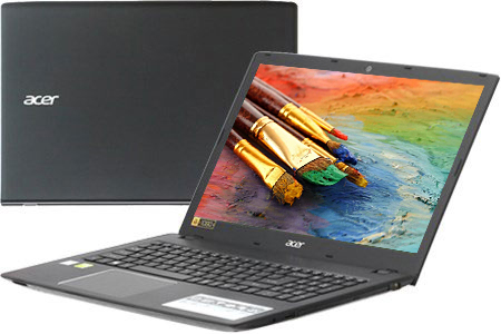 Laptop Acer Aspire E5 576 34ND với màn hình HD tinh xảo (Ảnh: Internet)    