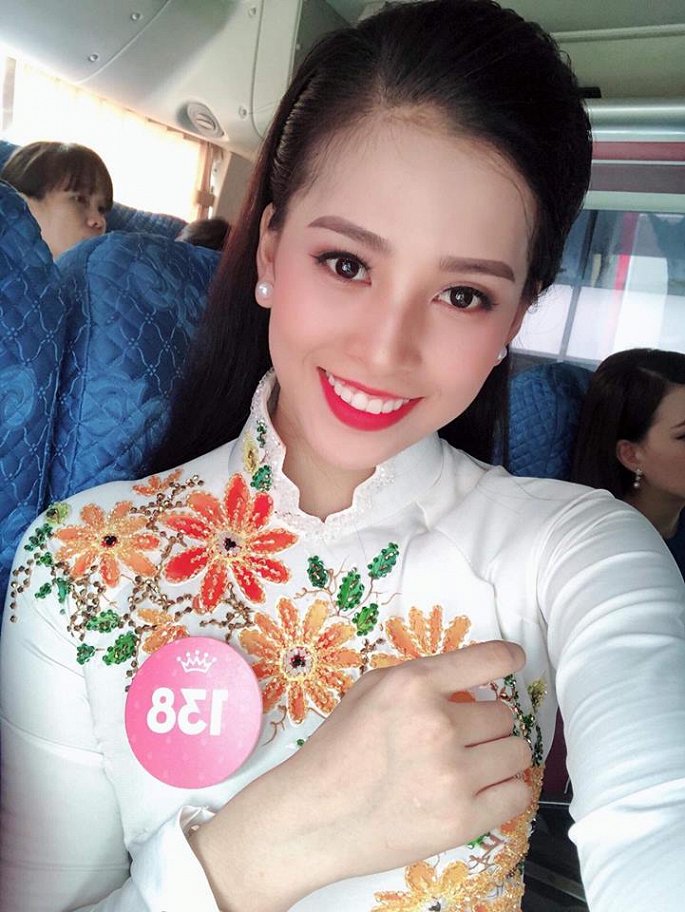 Vài hình ảnh khác của đương kim Hoa hậu Việt Nam 2018.    