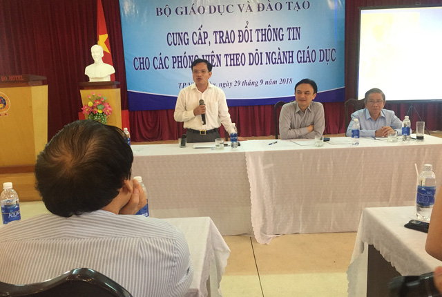 Ông Mai Văn Trinh khẳng định vai trò của các trường ĐH tham gia trong tổ chức kỳ thi THPT Quốc gia năm 2019 sẽ tăng lên     