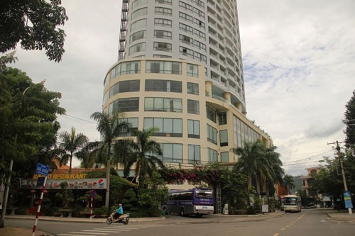 Dự án khách sạn - condotel Bavico Nha Trang (Công ty TNHH Sản xuất Thương mại Dịch vụ Bạch Việt làm chủ đầu tư) thời gian vừa qua liên tục bị khách hàng tố vì bội ước. Ảnh TL