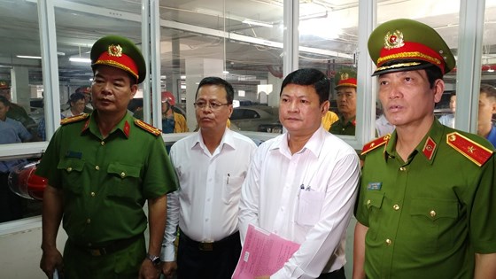 Lãnh đạo C66 (Bộ Công an) và UBND TPHCM kiểm tra công tác PCCC tại Khu căn hộ cao cấp Giai Việt   
