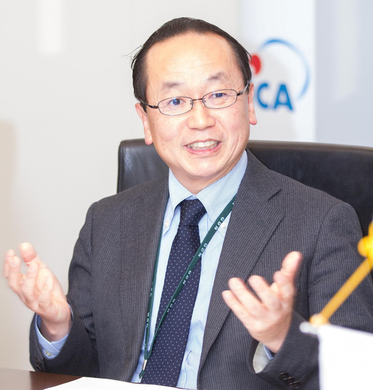 Tân Trưởng đại diện Văn phòng JICA Việt Nam Konaka Tetsuo cho biết DNTN có thể vay vốn ODA Nhật Bản