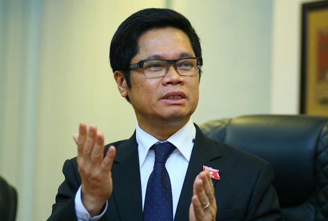 Ông Vũ Tiến Lộc, Chủ tịch Phòng thương mại và Công nghiệp Việt Nam (VCCI)  