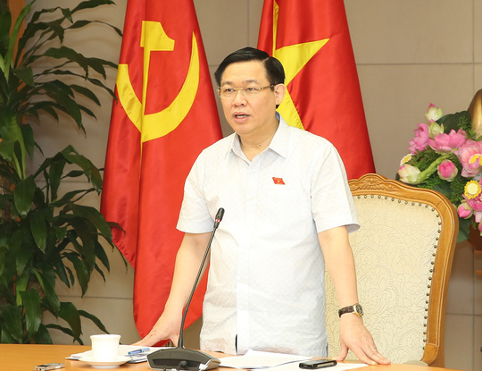 Phó Thủ tướng Vương Đình Huệ - Ảnh: Thành Chung