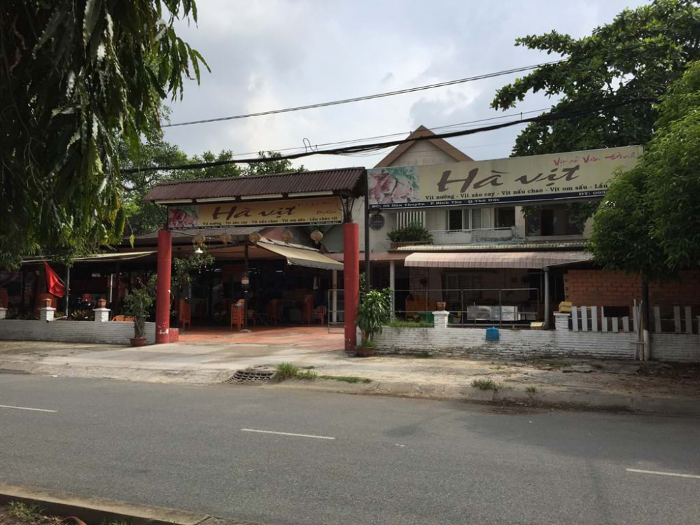 Khu đất do Saigontourist quản lý đang được làm nhà hàng.